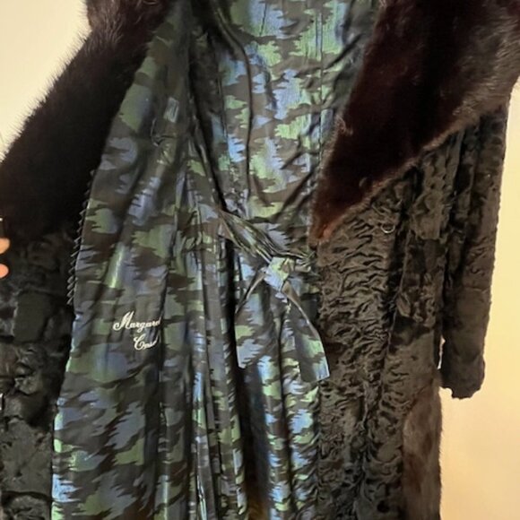 Rare Vintage Mink & Broadtail Persian Lamb Coat (small) - Picture 6 of 11